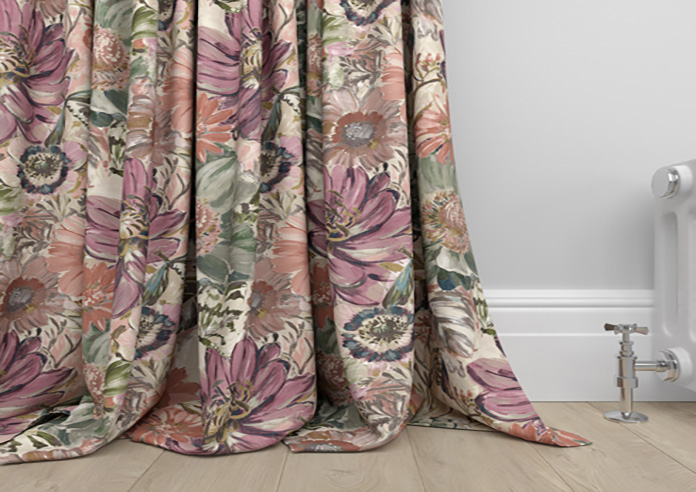 Spring Garden, Khaki - Made to Measure Curtains - Image 6